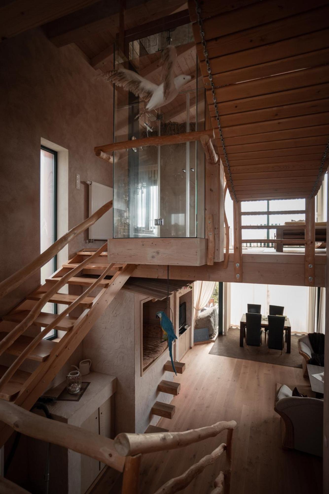 Suedlaendisches Chalet Mit Hauseigener Sauna Viechtach Exteriér fotografie